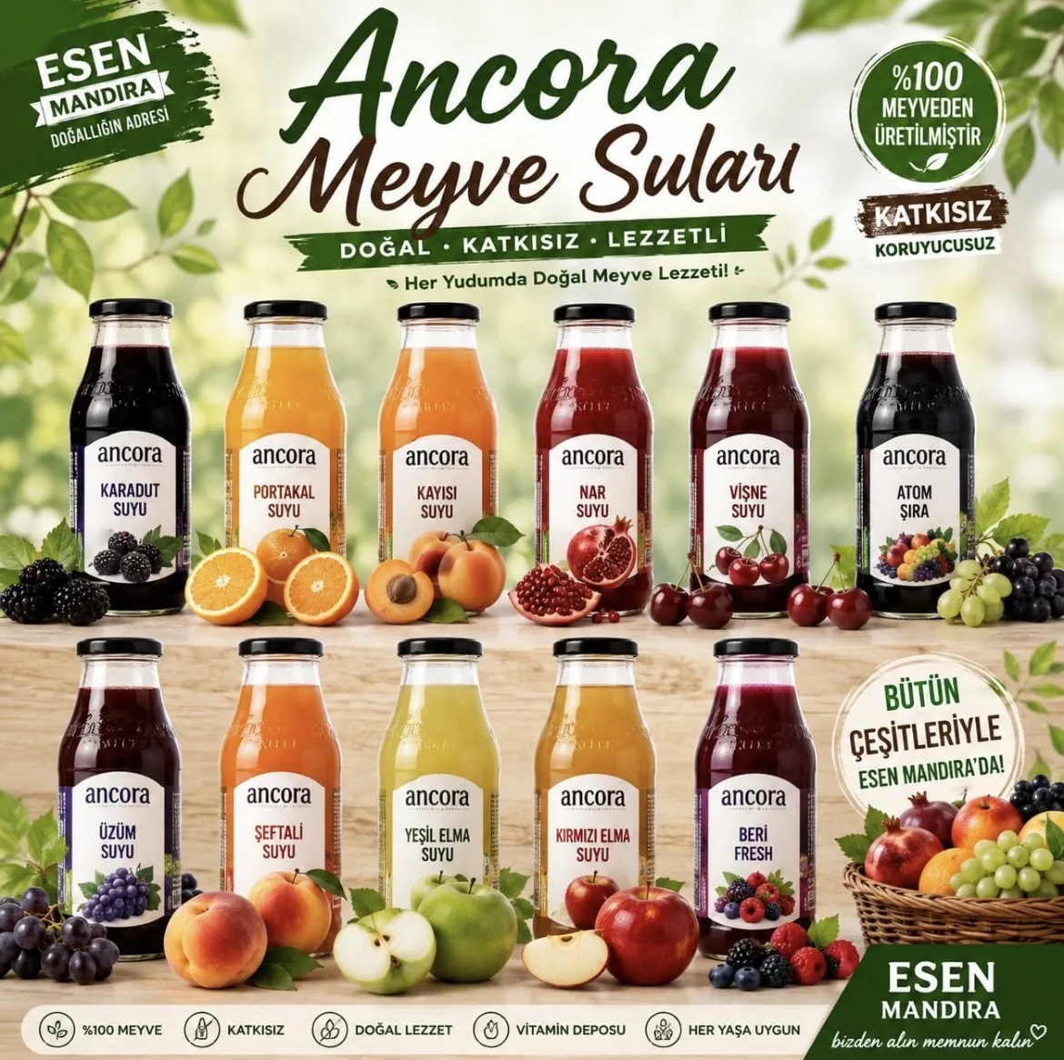 Meyve suyu çeşitleri