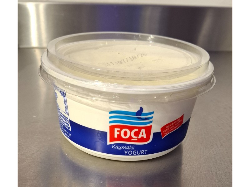 Foça kaymaklı yoğurt